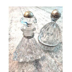 Lenox Diamonds & Pearl Crystal Egg & Perfume Bottle